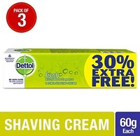 Dettol Fresh Shaving Cream - 78g (Pack of 3)
