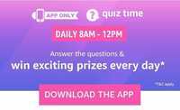 Amazon Today Quiz Contest Answers and Win Tommy Hilfiger Watch 