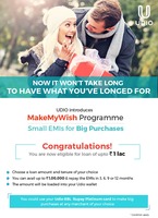 Apply For Udio Dhani Loan & Get upto 1 Lakh ₹ in Udio Wallet + Additional 2 Movie Vouchers worth 250₹ Each & 250₹ Cashback as Udio Treats