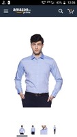 Van Heusen Men's Solid Slim Fit Formal Shirt @ ₹ 824