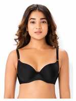 PrettySecrets 1 Padded Polyester T-shirt Bra - Black @53% off@212