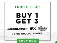 Jabong : Buy 1 Get 2 Free