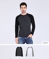 Metronaut Men's T-Shirt (Pack of 2) | Upto 75% OFF