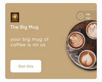 Free coffee at The Big Mug Mumbai - Cred reward for 2k coins 