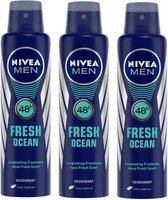  Pack Of 3 Nivia Deo @227